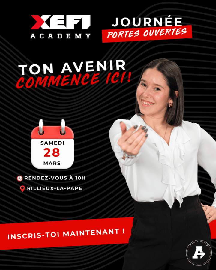 Journée portes ouvertes XEFI Academy école IT Informatique 28 mars 2026